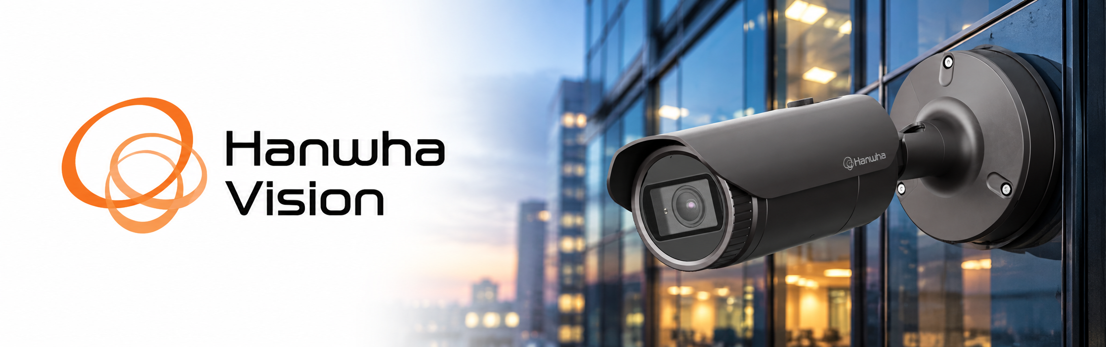 hanwha ロゴと製品イメージ